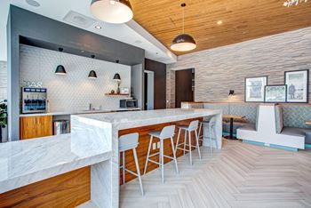 Wine bar at Eleven40, Chicago, Illinois